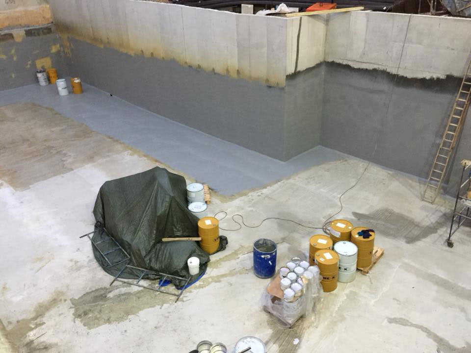 Гидроизоляция строительных объектов полимерным покрытием Line-X