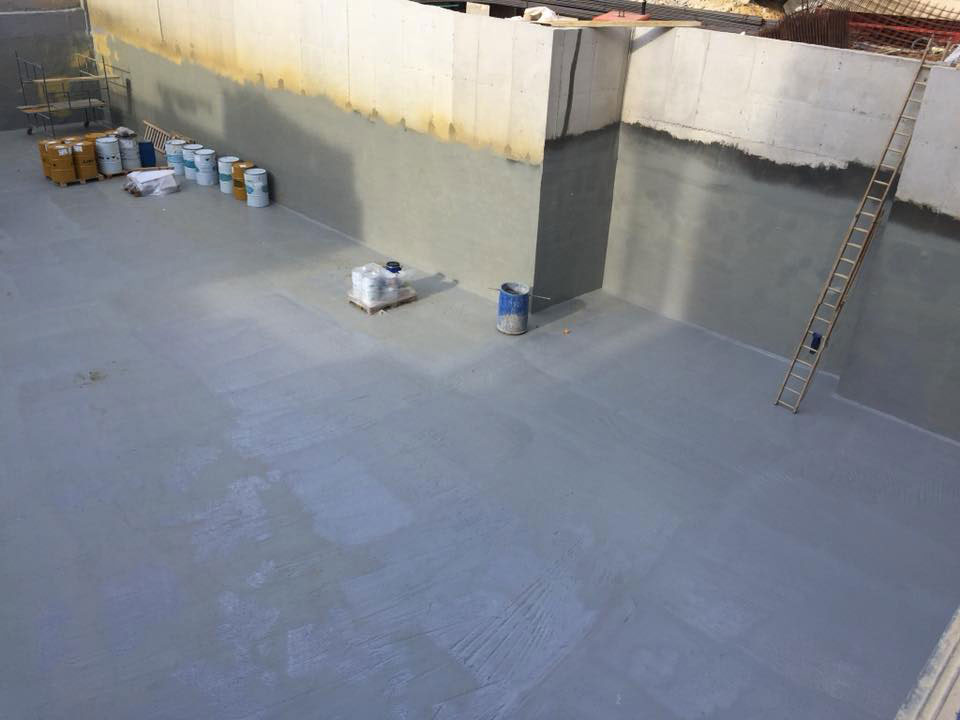 Гидроизоляция строительных объектов полимерным покрытием Line-X