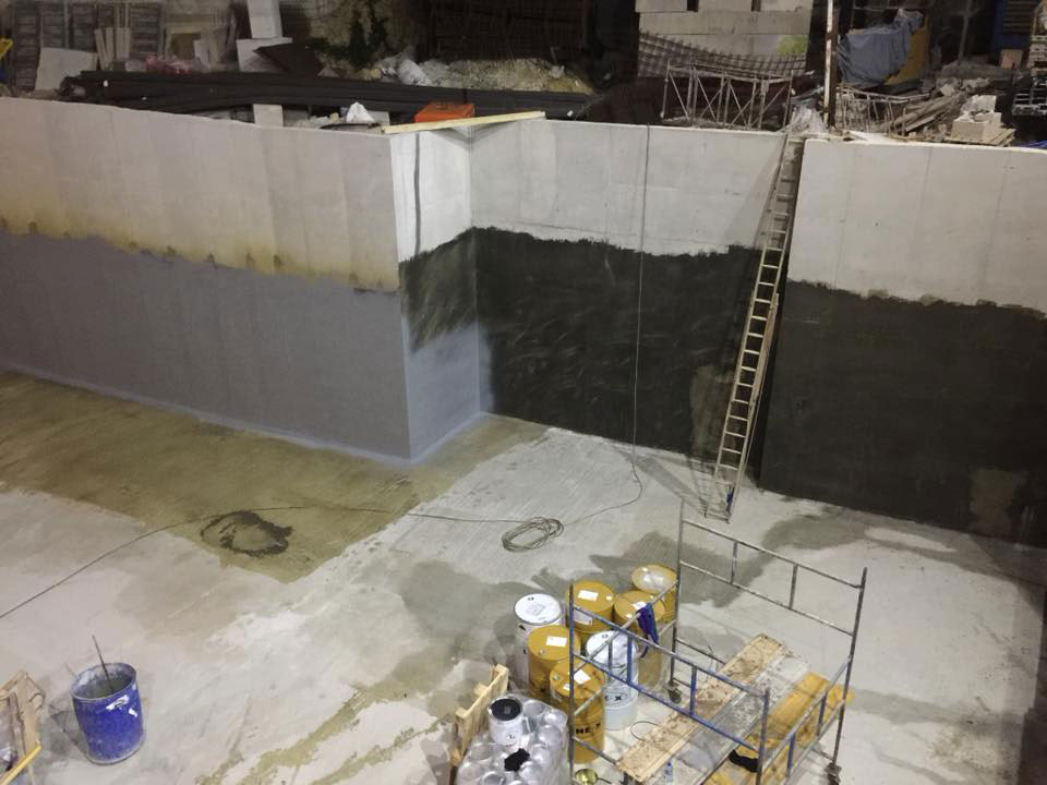 Гидроизоляция строительных объектов полимерным покрытием Line-X