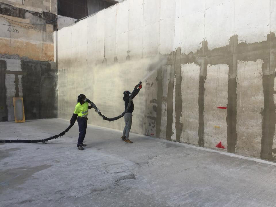 Гидроизоляция строительных объектов полимерным покрытием Line-X