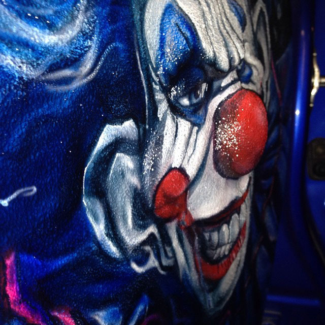 Защита кузова автомобиля полимерным покрытием Line-X от ударов, царапин и коррозии, 3-D графика, объемные рисунки, аэрография