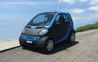 Защита городского автомобиля полимерным покрытием Line-X от ударов и царапин