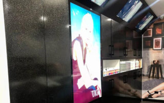 Защита мебели салона красоты полимерным покрытием Line-X от механических повреждений, декор