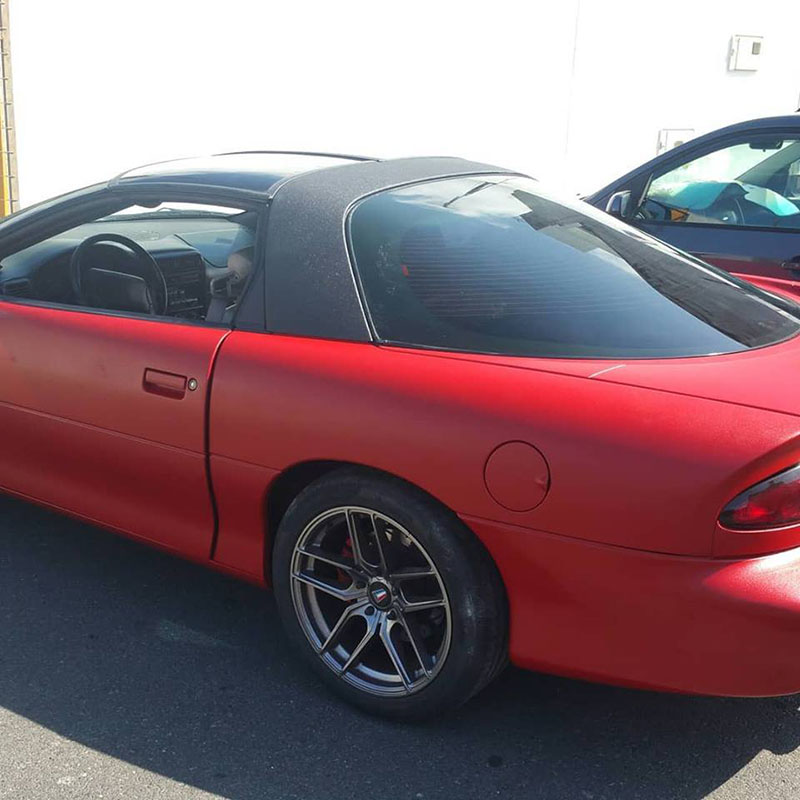 Защита кузова Chevrolet Camaro полимерным покрытием Line-X от механических повреждений и коррозии