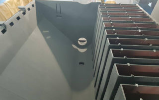 Защита оборудования для машиностроения, металлургии, обогатительных и коксохимических заводов полимерным покрытием Line-X