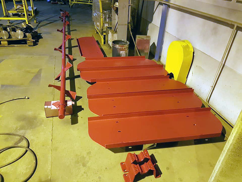 Защита цистерны для перевозки минеральных удобрений покрытием Line-X