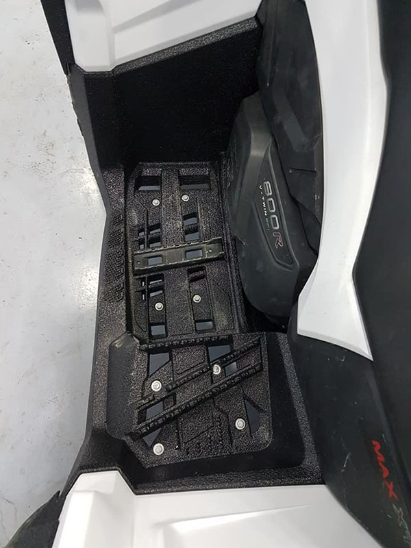 Защита кузова квадроцикла от механических повреждений полимерным покрытием Line-X