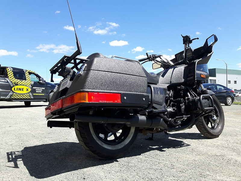 Line-X пользуется популярностью у мотоциклистов