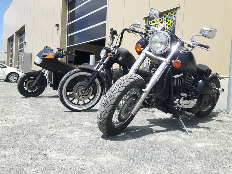 Line-X пользуется популярностью у мотоциклистов