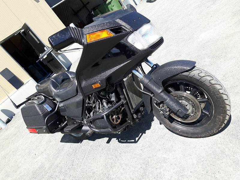 Line-X пользуется популярностью у мотоциклистов