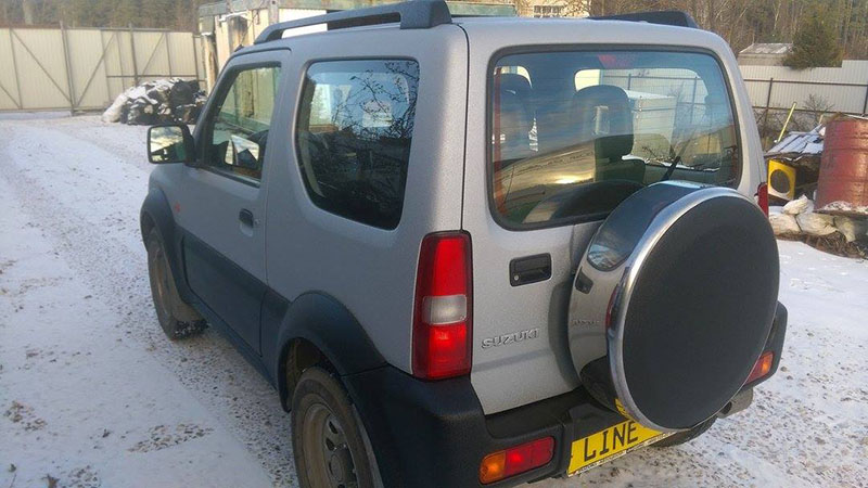 Подготовка Suzuki Jimny к зиме, защита полимерным покрытием Line-X