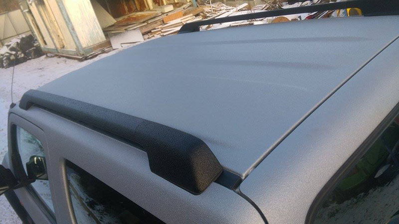 Подготовка Suzuki Jimny к зиме, защита полимерным покрытием Line-X