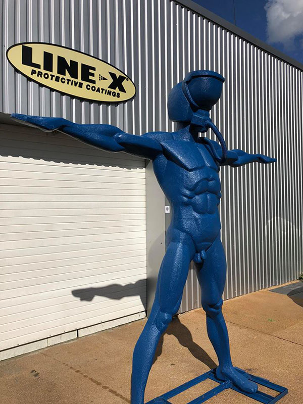 Line-X надежная защита конструкций из хрупких материалов