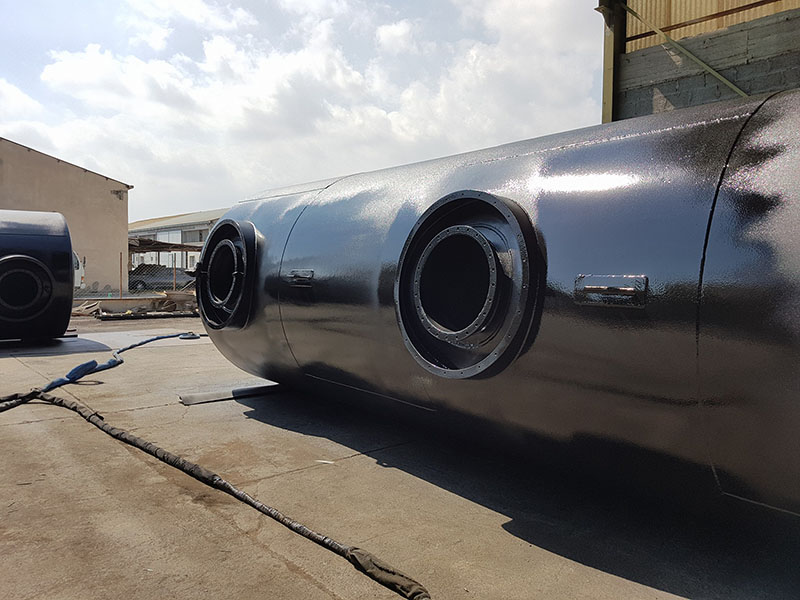 защита топливных цистерн полимерным покрытием Line-X для сети автозаправочных станций Mesco