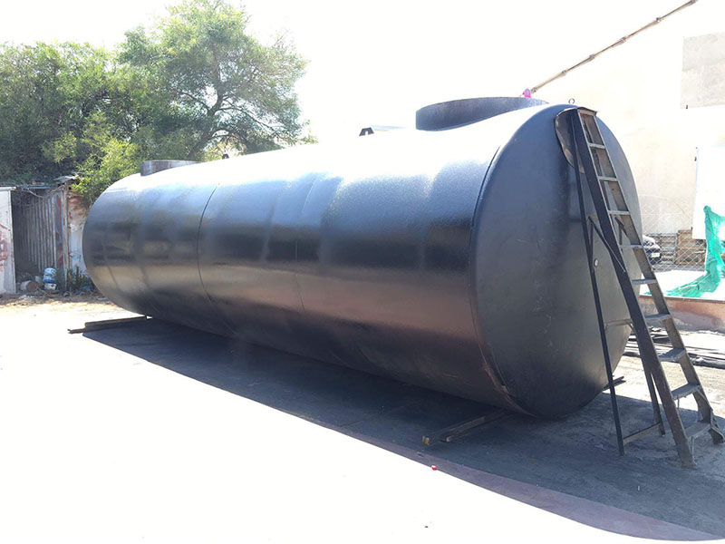 защита топливных цистерн полимерным покрытием Line-X для сети автозаправочных станций Mesco