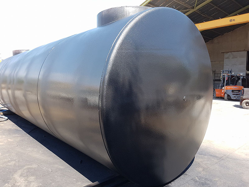 защита топливных цистерн полимерным покрытием Line-X для сети автозаправочных станций Mesco