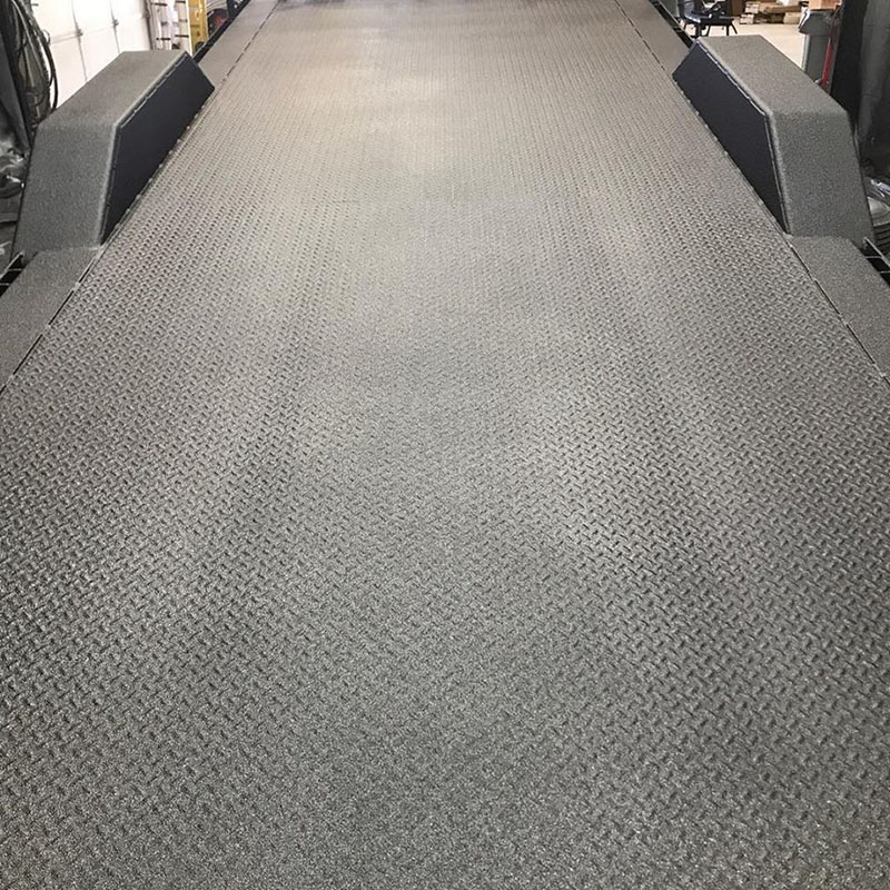 Защита автоприцепа покрытием Line-X