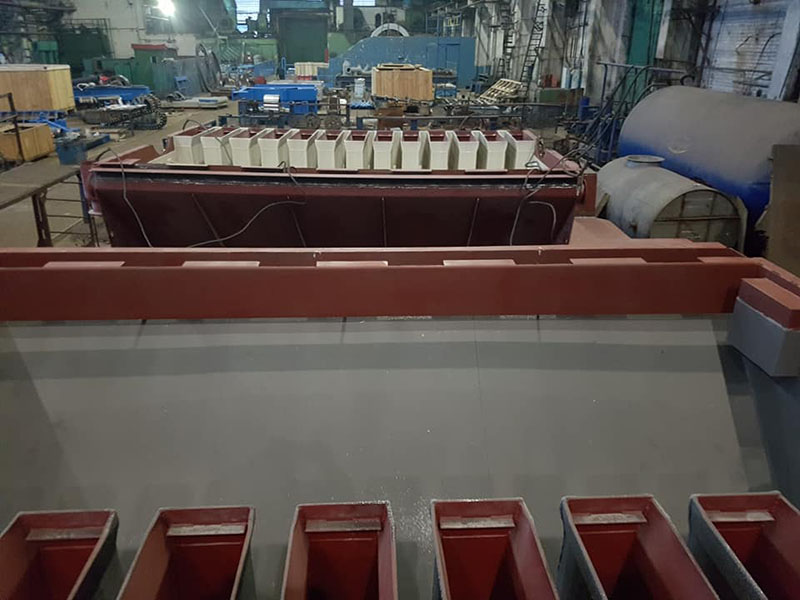 Защита промышленного оборудования горно-обогатительного комбинат полимерными покрытием Line-X от механических повреждений и коррозии