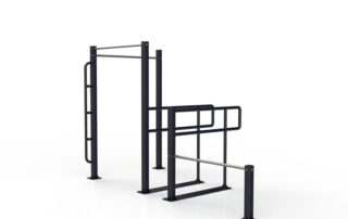 Защита спортивных площадок полимерным покрытием Line-X от механических повреждений и коррозии, антискользящее покрытие