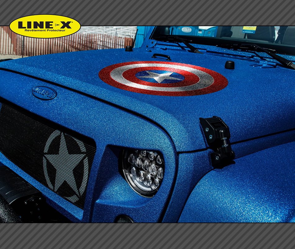 Line-X – защитное покрытие автомобилей, аэрография