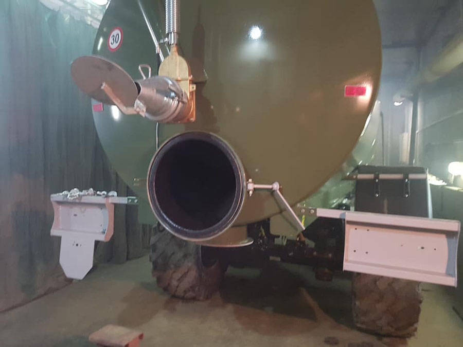 Защита цистерн для перевозки удобрений от коррозии покрытием Line-X