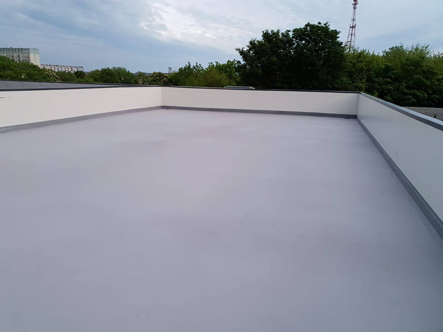 Гидроизоляция и защит крыши полимерным покрытием Line-X