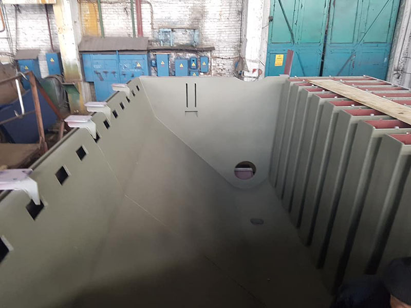 Защита промышленного оборудования от ржавчины и коррозии полимерным покрытием Line-X