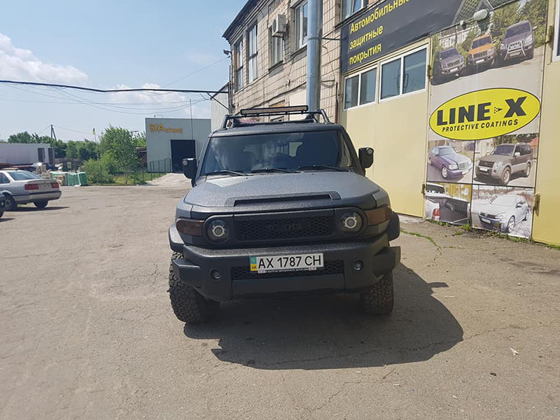 Лето – самое время задуматься о покраске автомобиля в Line-X