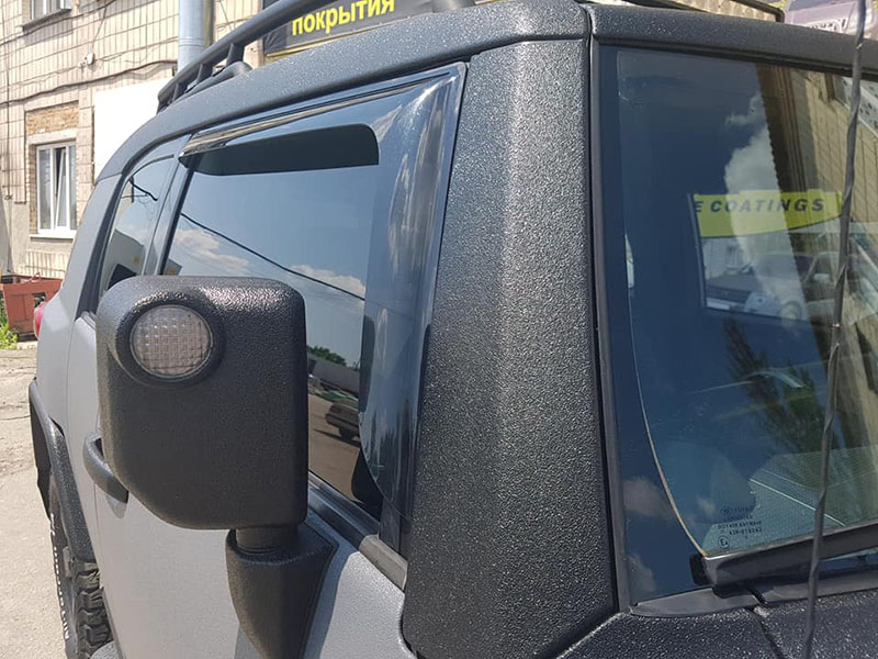 Лето – самое время задуматься о покраске автомобиля в Line-X