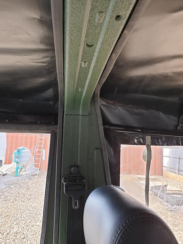 Полная защита кузова гелендвагена от механических повреждений и коррозии покрытием Line-X