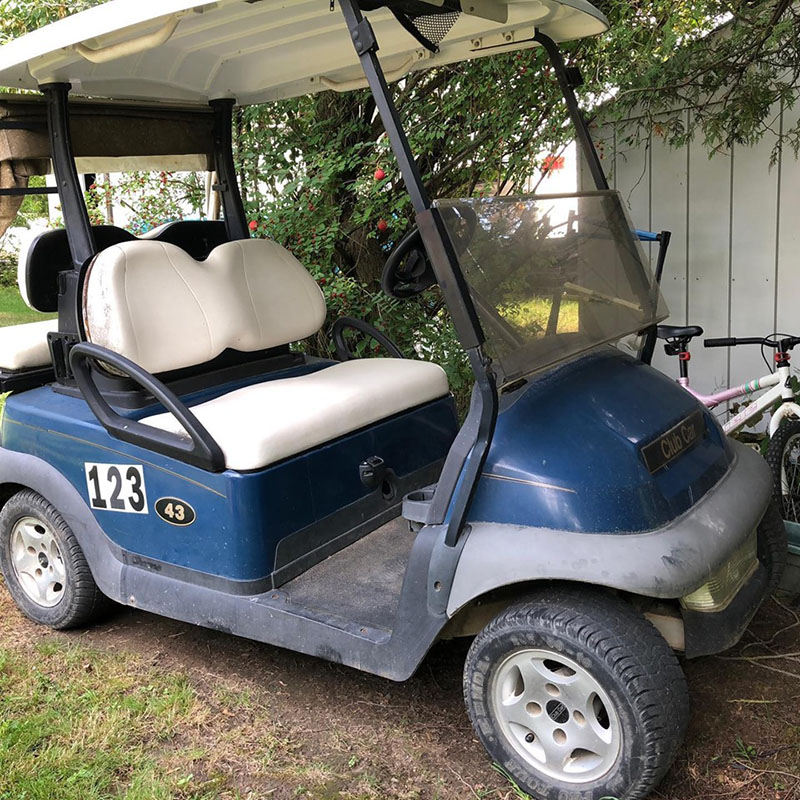 Защита гольфкаров полимерным покрытием Line-X от царапин и коррозии