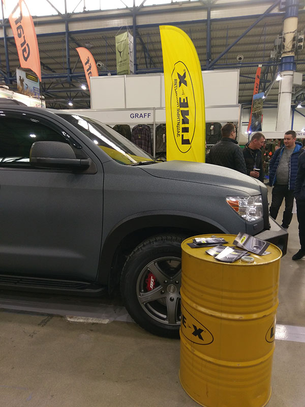 Компания «Армлайн», официальный представитель Line-X в Украине, приглашает всех ценителей активного отдыха посетить выставку «Рыбалка. Охота. Туризм 2019»