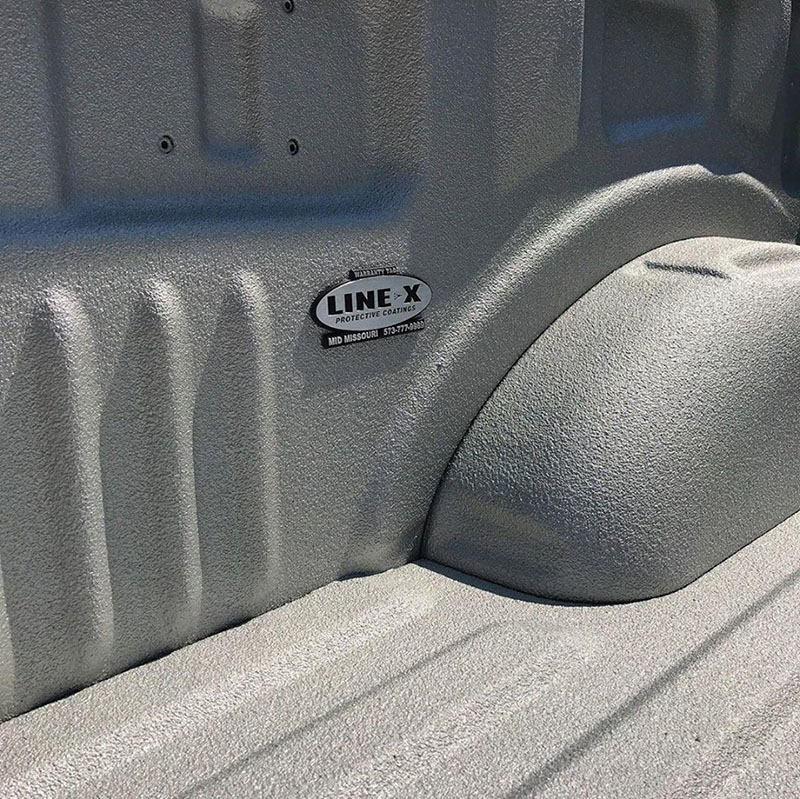 Line-X в цвет кузова