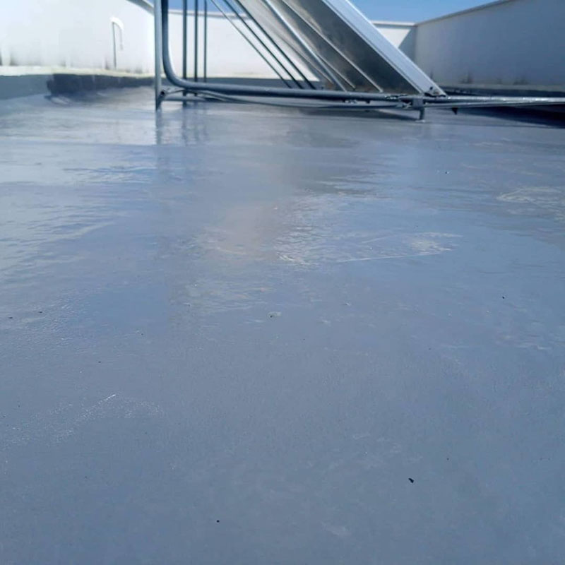 Защита кровель домов полимерным покрытием Line-X