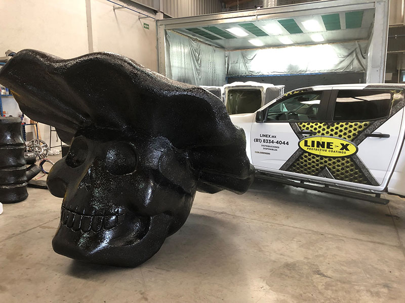 11ти метровая Катрина вся в Line-X