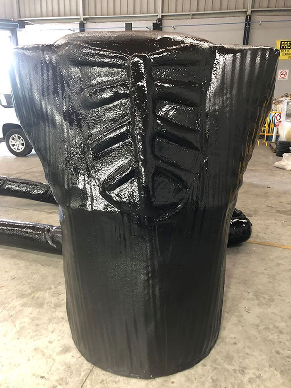 11ти метровая Катрина вся в Line-X