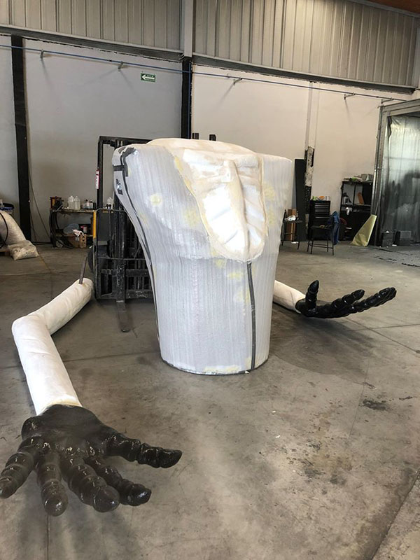 11ти метровая Катрина вся в Line-X