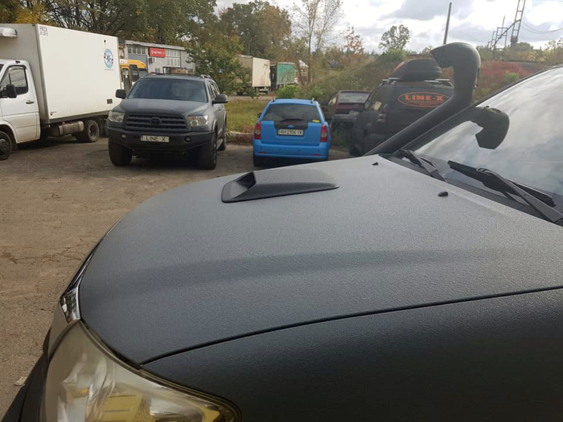 C Line-X – никаких царапин и ржавчины