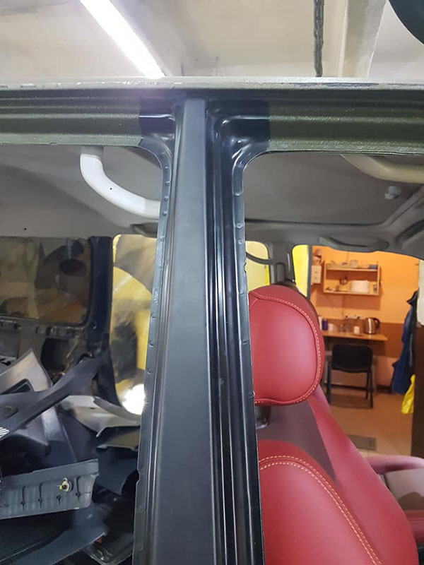 Восстанавливаем Toyota Land Cruiser в Line-X после Раптора