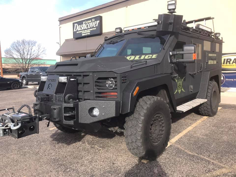 Что за броневик без Line-X