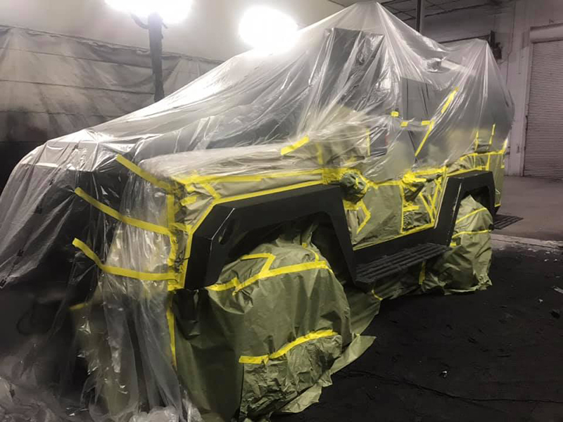 Что за броневик без Line-X