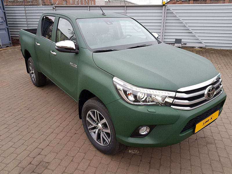 Line-X поможет защитить и создать неповторимый образ Вашего авто