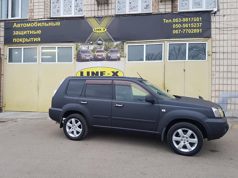 Как с помощью Line-X превратить кроссовер в настоящий внедорожник