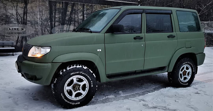 Полимерное покрытие Line-X - самая надежная защита от ржавчины кузова автомобиля