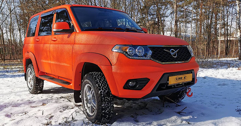 Ничто так не меняет автомобиль, как окраска полимерным покрытием Liine-X