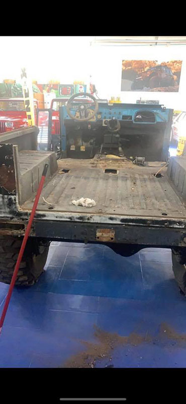 Реставрация кузова Jeep Wrangler с использованием защитного покрытия Line-X