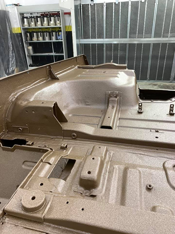 Реставрация кузова Jeep Wrangler с использованием защитного покрытия Line-X