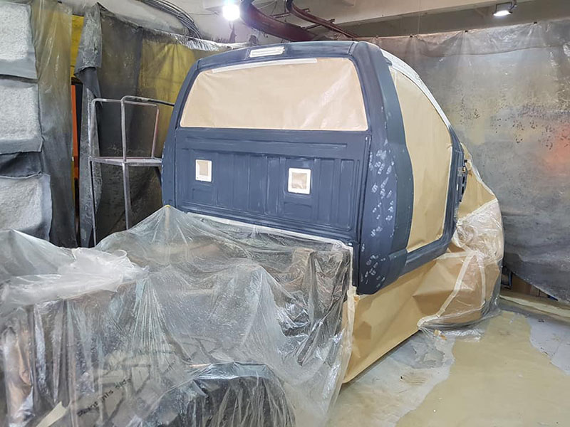 Dodge RAM 2500 переходит на темную сторону с защитным покрытием Line-X