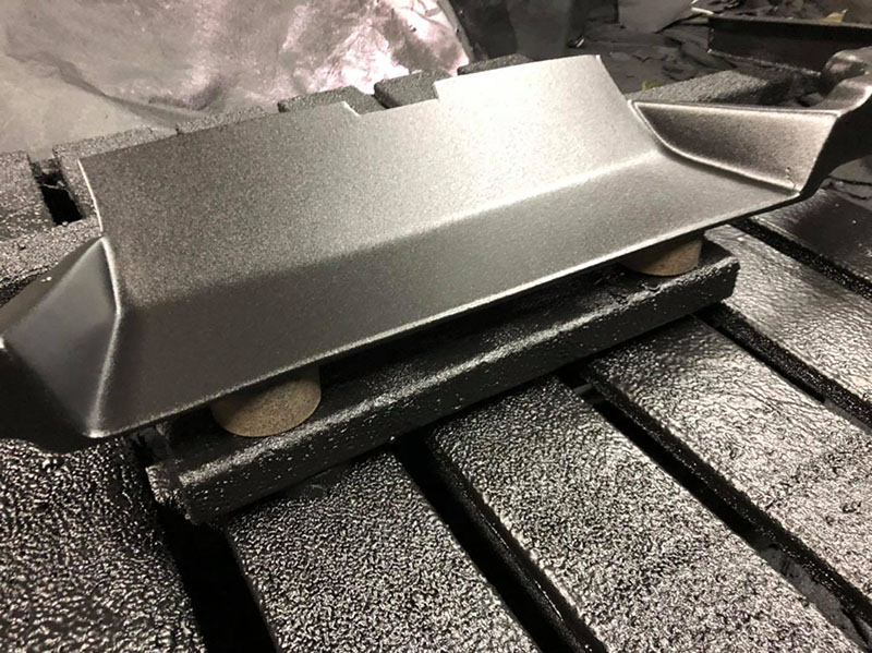 Ремонт бампера при помощи Line-X