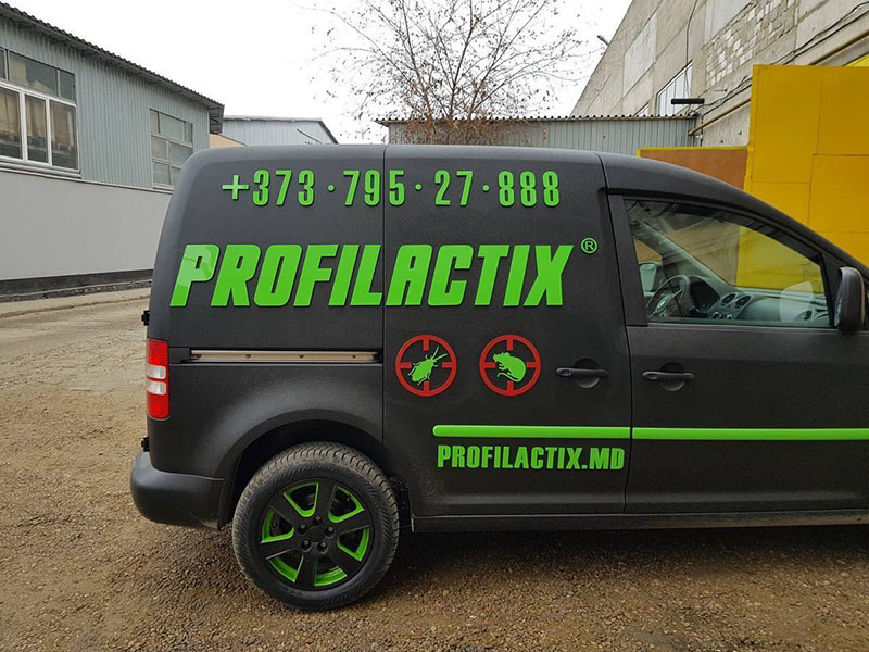 Защита машины дезинсекторов покрытием Line-X